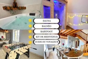 Appartements S Bayleved-Air duplex vue chateau, Balneo et sauna : photos des chambres