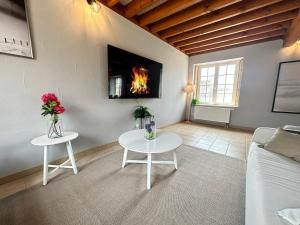 Appartements S Bayleved-Air duplex vue chateau, Balneo et sauna : photos des chambres