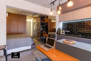 Studio 1204 Com Vista Livre e Andar Alto