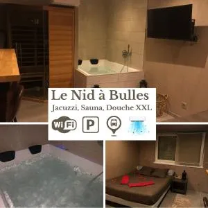 Nid à bulles - Loft 35m2 sauna jacuzzi 10min centre Strasbourg - Bischheim