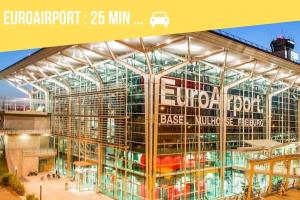 Appartements Spacious Modern Paisible Mulhouse near train station : photos des chambres
