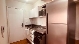 Apto no Centro, com Ar Condicionado e Lava e Seca