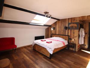 Chalets Chalet le Chantelevent for 24 Guests - Slope Views, Pool & Jacuzzi : photos des chambres