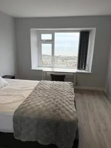 Elegant room with sea and garden view in Swansea city centre - 尼思