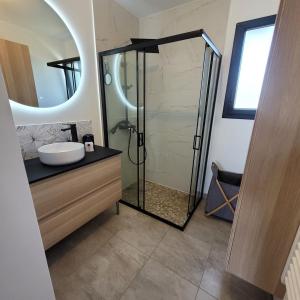 Maisons de vacances Pavillon neuf CREANCES plage : photos des chambres