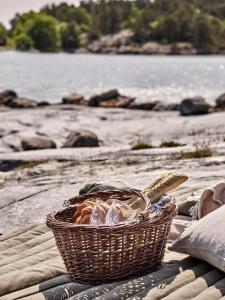 Modern Cottage With Basketball Court On Tjörn