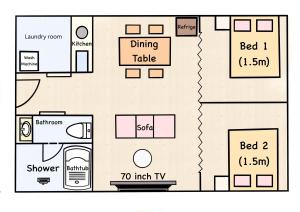 都心罕见 秋叶原东京站KDoa 超级奢华双卧套房带厨房 地铁3分钟 戴森POLA顶级配置 秋叶原步行可达 东京站4分钟