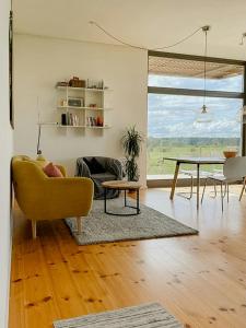 Natural Wooden House With Panoramic View