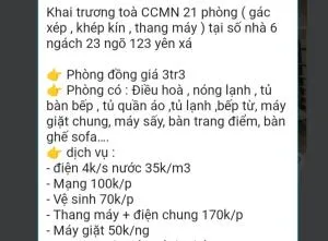 Khai trương toà CCMN 21 phòng - Dai Mo