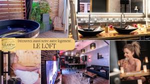 Appartements Gite & Spa Privatif Glam'88 - Vosges : photos des chambres