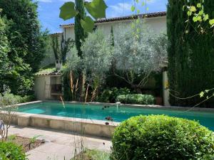 Le Mas Maillane, résidence du 18ème rénové, piscine et jardin privé