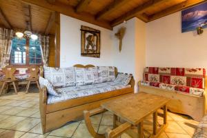 Chalet spacieux à Saint-Gervais-les-Bains avec vue montagne