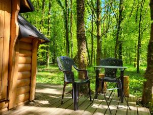 Chalets Le Domaine Insolite de Broceliande : photos des chambres