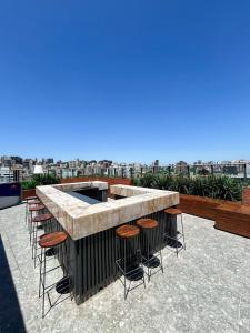 Studio GO24 POA - Moinhos - Rooftop with Pool