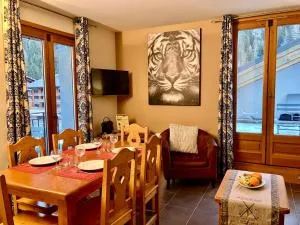 Confort cosy, piscine et spa au pied du MontBlanc - 瓦洛西讷