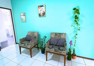 1 Quadra do Mar, Conforto e Comodidade 2 Quartos no Coração do Parque das Castanheiras na Praia da Costa