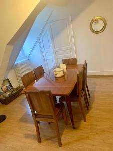 Appartements maison delalonde Autun centre appartement familial 7places : photos des chambres