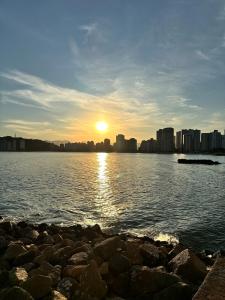 Refúgio Pé na areia em São Vicente