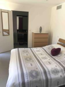 Appartements Rez-de-chaussee de villa 45m2, piscine, climatisation, parking : photos des chambres