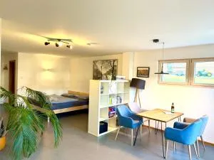 Helle Souterrain Wohnung in Laufnähe zum Wörthsee - 韦斯灵