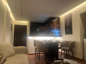 Amethyst stone apartment