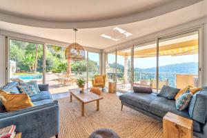 Villas VILLA NIDAZUR VI4413 By Riviera Holiday Homes : photos des chambres