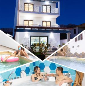 A stunning villa with pool and jacuzzi