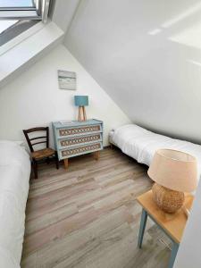 Maisons de vacances Maison de famille en bord de mer : photos des chambres