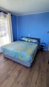 Cómoda habitación matrimonial en casa en Cocholgue