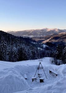 Przysiółek Flądrówka - Dom na odludziu z widokiem na Gorce i Tatry