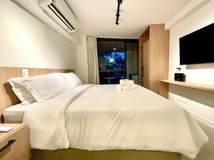 Studio Leblon - Vista Cristo, novo, piscina e gym