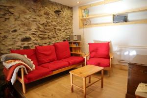 Maisons de vacances La petite maison d -Ascou : photos des chambres