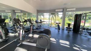 blue lagoon near the airport