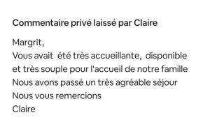 Appartement T3 calme avec belle vue