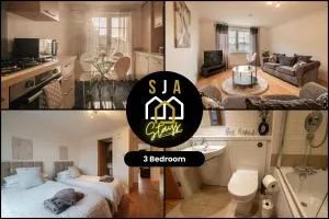Mackie Residence - SJA Stays - 3 Bed Apartment with parking - Peterculter