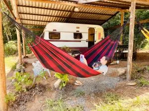 Trailer ecológico com vista panorâmica - بيدادي