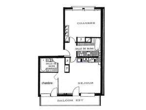 Appartements La Clusaz: Appartement 2 ch, 6 pers, WiFi, Animaux acceptes - FR-1-818-43 : photos des chambres