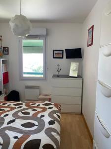 Appartements Cosy T2 with terrace and mountain view - Hendaye : photos des chambres