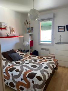 Appartements Cosy T2 with terrace and mountain view - Hendaye : photos des chambres