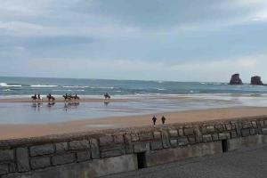 Maisons de vacances Bright T3 with ocean view and parking lot - Hendaye : photos des chambres