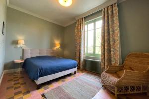 Maisons de vacances Magnificent Bourgeois House Renovated with Elegance and Art Deco Style : photos des chambres