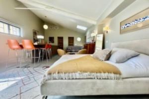 Maisons de vacances Magnificent Bourgeois House Renovated with Elegance and Art Deco Style : photos des chambres