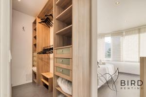 Ideal two-room apartment with a large terrace and parking