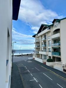 Maisons de vacances Bright T3 with ocean view and parking lot - Hendaye : photos des chambres