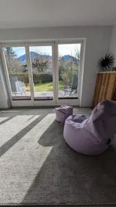 Garten 2-Zimmer WHG in Bestlage in Rottach-Egern, 400m vom See - Weißach