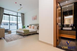 1-BR Binghatti Rooftop Pool, Gym