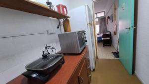 Monoambiente con balcon y vistas a 150 mts del mar Maximo 3 personas