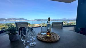 Appartement vue mer panoramique & plage à pied Porticcio