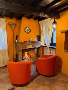 Il borgo di Firenzuola Camere con camino