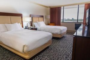 Double Room with Two Double Beds - Non-Smoking room in Hilton Palm Beach Airport